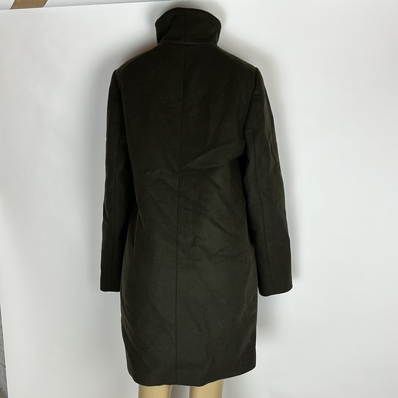 Aritzia Wilfred Cocoon Coat Olive Green Size Médium - Picture 4 of 15